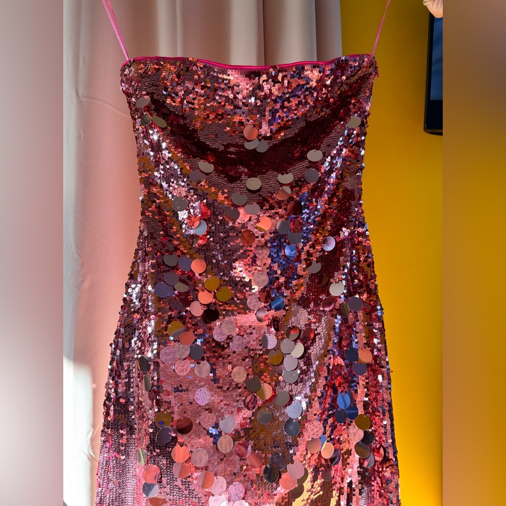 Guizio Paillette Tube Dress